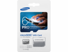 Samsung microSDXC Class 10 64GB PRO s adapter