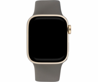 Apple Watch 9 Cell 41mm Gold Stainl. Steel Clay Sportband...