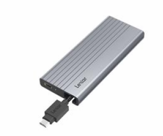 Lexar Box na SSD E10 M.2 NVMe/SATA, USB 3.2 až 10Gbps, s ...