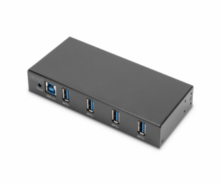 DIGITUS USB 3.0 Hub 4-Port Industrial Line 15-kV-ESD