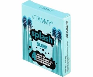 Vitammy hrot na sonický kartáček Splash Surf, 4 ks.