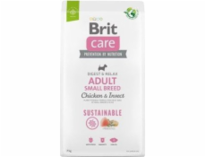 BRIT Care Dog Sustainable Adult Small Breed Chicken & Insect - dry dog food - 7 kg