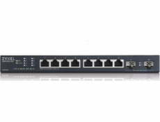 Zyxel XMG1915-10E, 8-port 2.5GbE, 2 SFP+ Smart Switch, hybird mode, standalone or NebulaFlex Cloud