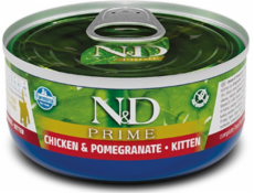 FARMINA N&D Cat Prime Chicken&Pomegranate Kitten - wet cat food - 70 g