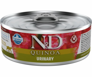 N&D QUINOA CAT Adult Urinary Duck & Cranberry 80g konzerv...