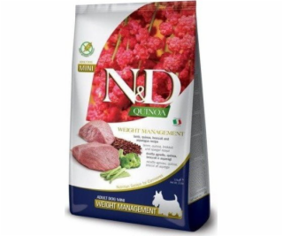 FARMINA N&D Quinoa Dog Weight Management Lamb Adult Mini ...