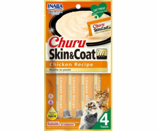 Churu Cat Skin&Coat Chicken Recipe 4x14g