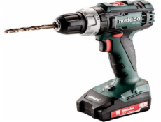 Metabo BS 18 L Set Aku vrtací šroubovák, 18V 3x2Ah Li-Power, Nabíječka SC30, metaBOX 145