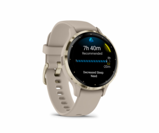 GARMIN VENU 3S, Smart hodinky, French Gray/Soft Go