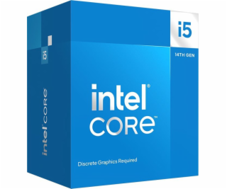 CPU INTEL Core i5-14400F, až 4.7GHz, 20MB L3, LGA1700, BO...