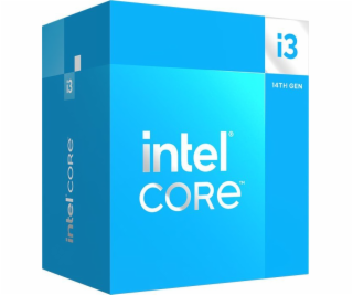 CPU INTEL Core i3-14100, až 4.7GHz, 12MB L3, LGA1700, BOX...