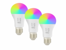 IMMAX NEO LITE SMART sada 3x žárovka LED E27 11W RGB+CCT, stmívatelná, Wi-Fi, Beacon, DO, TUYA