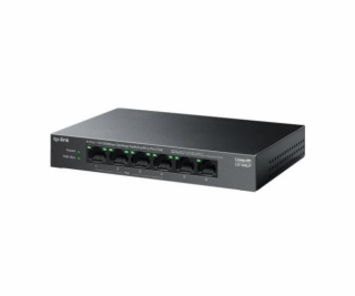 Switch TP-Link LS106LP 2x LAN, 4x LAN s PoE, 41W