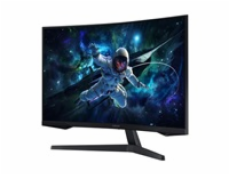 SAMSUNG MT LED LCD Gaming Monitor 32  Odyssey LS32CG552EUXEN -prohnutý, VA,1ms,165Hz,2560x1440,HDMI,Display Port