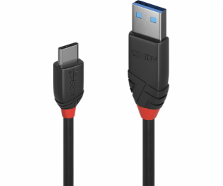  Kabel USB 3.2 Gen 2 Black Line, USB-A samec > USB-C samec