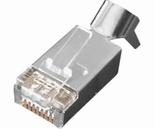 A-LAN RJ45 STP zástrčka pro 23AWG vodič ke svorce (9NI036)