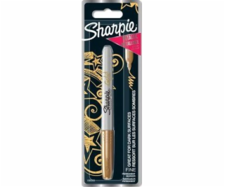 Popisovací pero Sharpie Zlatá metalíza