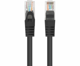 Lanberg Patchcord kat.6 UTP 7,5 m černá motolice