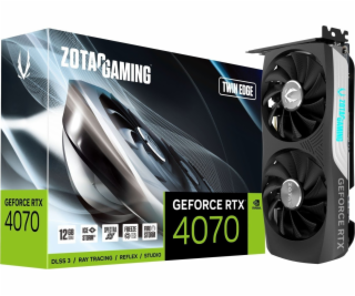 Grafická karta GeForce RTX 4070 TWIN EDGE 12GB GDDR6X 192...