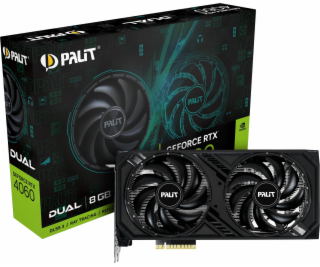 Grafická karta GeForce RTX 4060 Dual 8GB GDDR6 128bit