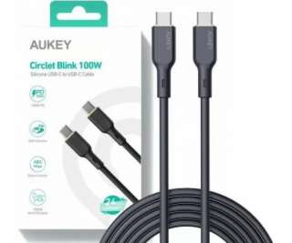 CB-SCC102 silikónový USB C - USB C kábel | 1,8 m | 5A | 1...