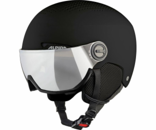 Alpina ALPINA ARBER VISOR Q LITE BLACK MATT zimní přilba ...