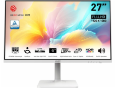 Moderní monitor MD2712PW 27  IPS/FHD/100Hz/4ms/bílý