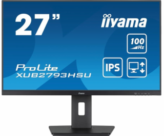  iiyama PROLITE XUB2793HSU-B6, LED monitor