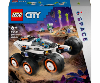  LEGO 60431 City Space Rover se stavebnicí mimozemšťanů