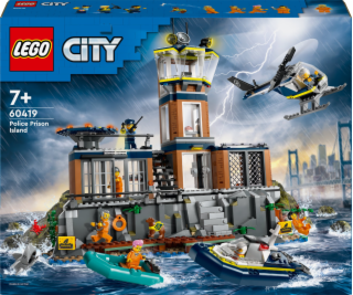  Stavebnice LEGO 60419 City Prison Island Police Station