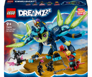  LEGO 71476 DREAMZzz Zoey a kočka sova Zian, stavebnice