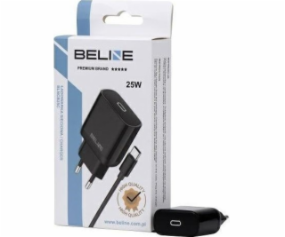 Nabíječka Beline 25W GaN USB-C nástěnná nabíječka + USB-C...