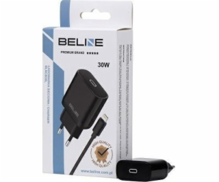 Nabíječka Beline 30W GaN USB-C síťová nabíječka + lightni...