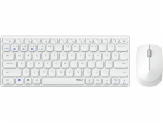 Rapoo Keyboard + Mouse Keyboard Set 9600M White