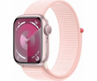Chytré hodinky GPS Apple Watch Series 9, 41mm růžové hlin...