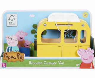 Tm Toys PEPPA PIG DREVENÝ TÁBOR S PEPA OBRÁZKOU 07388