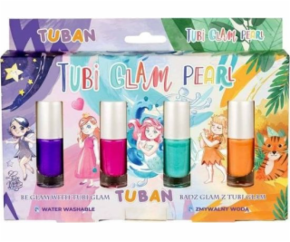 TUBAN Tubi Glam Lak Sada 4ks - perleť