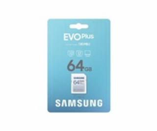 Pamäťová karta Samsung EVO Plus SDXC, 64 GB, 130 MBps, UH...