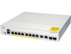 Prepínač Cisco Catalyst 1000 (C1000-8FP-2G-L)