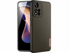 Dux Dacia Ducia Fino Case Cover pokrytý nylonový materiál Xiaomi Poco X4 NFC 5G Green