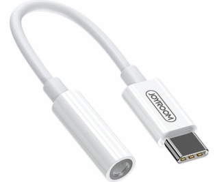 USB Joyroom USB-C adaptér - Jack 3,5 mm biely