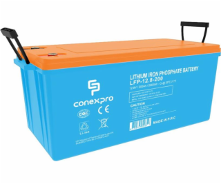 Baterie Conexpro LFP-12.8-200 LiFePO4, 12V/200Ah, M8