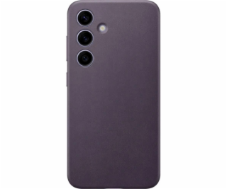 Samsung Zadní kryt z veganské kůže S24 Dark Violet