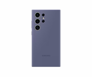 Samsung Silikonový zadní kryt S24 Ultra Violet