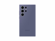 Samsung Silikonový zadní kryt S24 Ultra Violet