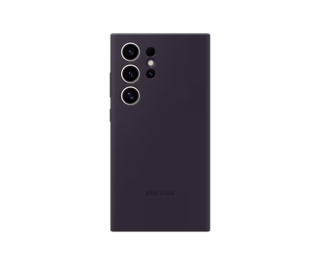 Samsung Silikonový zadní kryt S24 Ultra Dark Violet