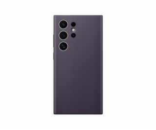 Samsung Zadní kryt z veganské kůže S24 Ultra Dark Violet