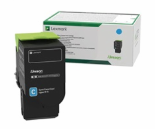 LEXMARK toner azurový pro CCS531, 632, CX532, 635 z progr...