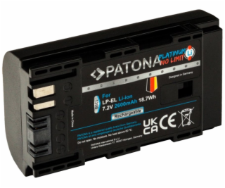 PATONA baterie pro foto Canon LP-EL 2600mAh Li-Ion Platin...