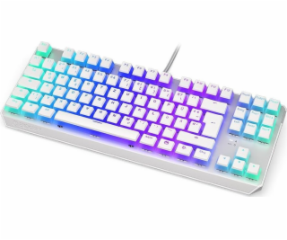  Thock TKL Pudding Onyx White, herní klávesnice